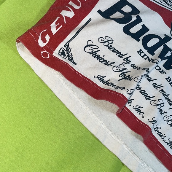Vintage Budweiser Crop Top - Picture 2 of 3
